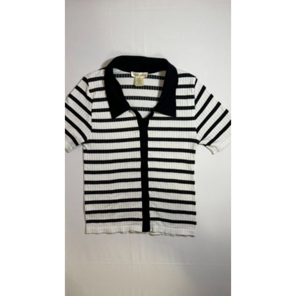 Striped Button up - Picture 1 of 4